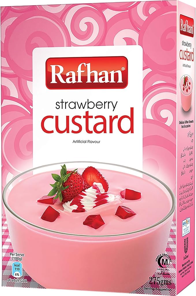RAFHAN CUSTARD STRAWBERRY