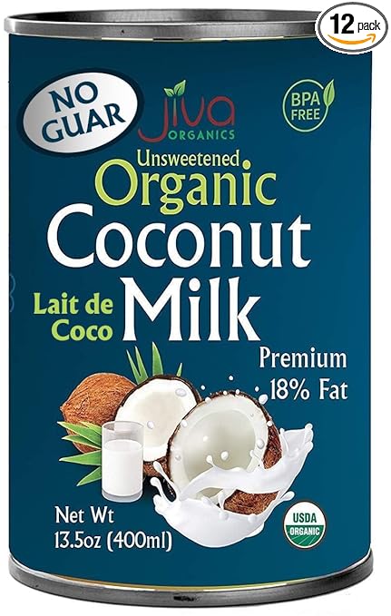 JIVA COCONUT MILK 18% FAT 400G