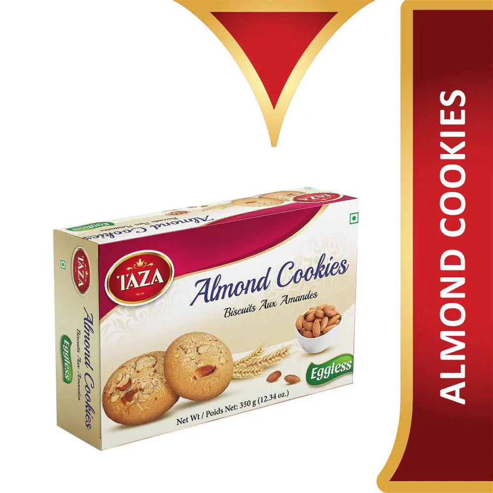 Taza Cookies - Eggless Almond