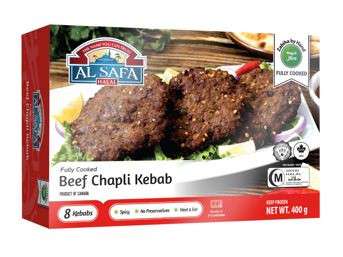 ALSAFA Beef Chapli Kebab