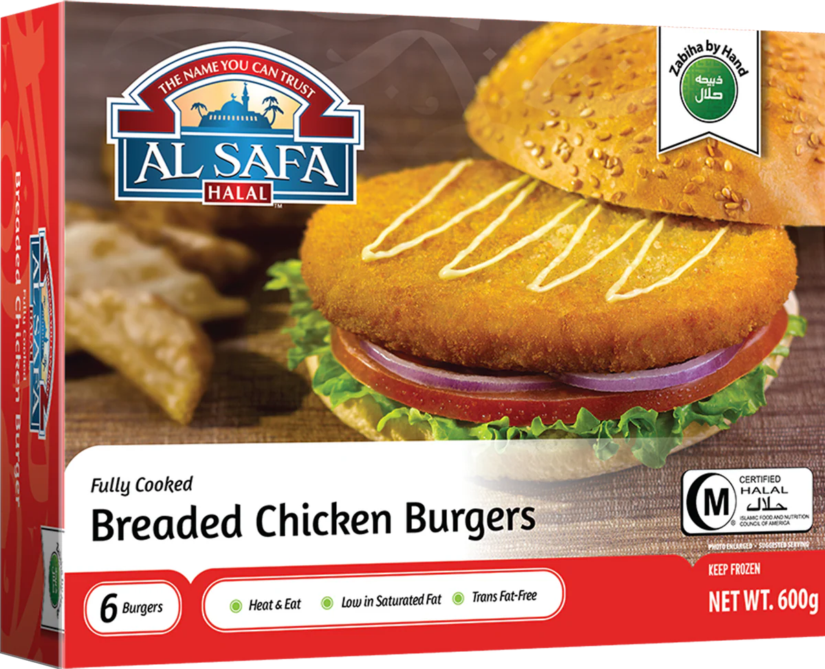 ALSAFA Breaded Chicken Burgers