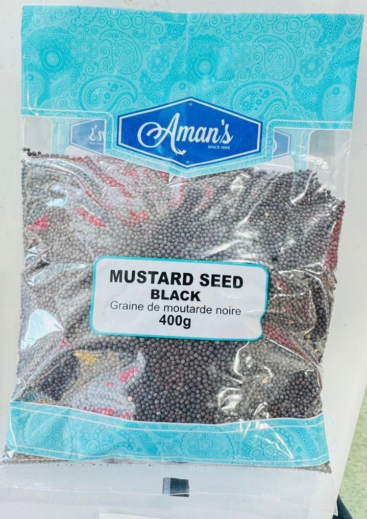 Aman's Mustard Seed Black400g