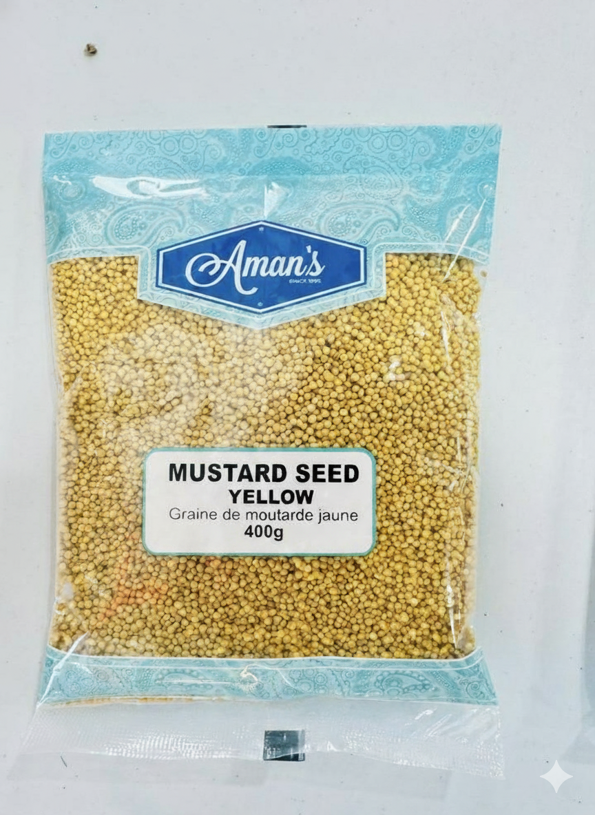 Aman's Mustard Seed Yellow400g