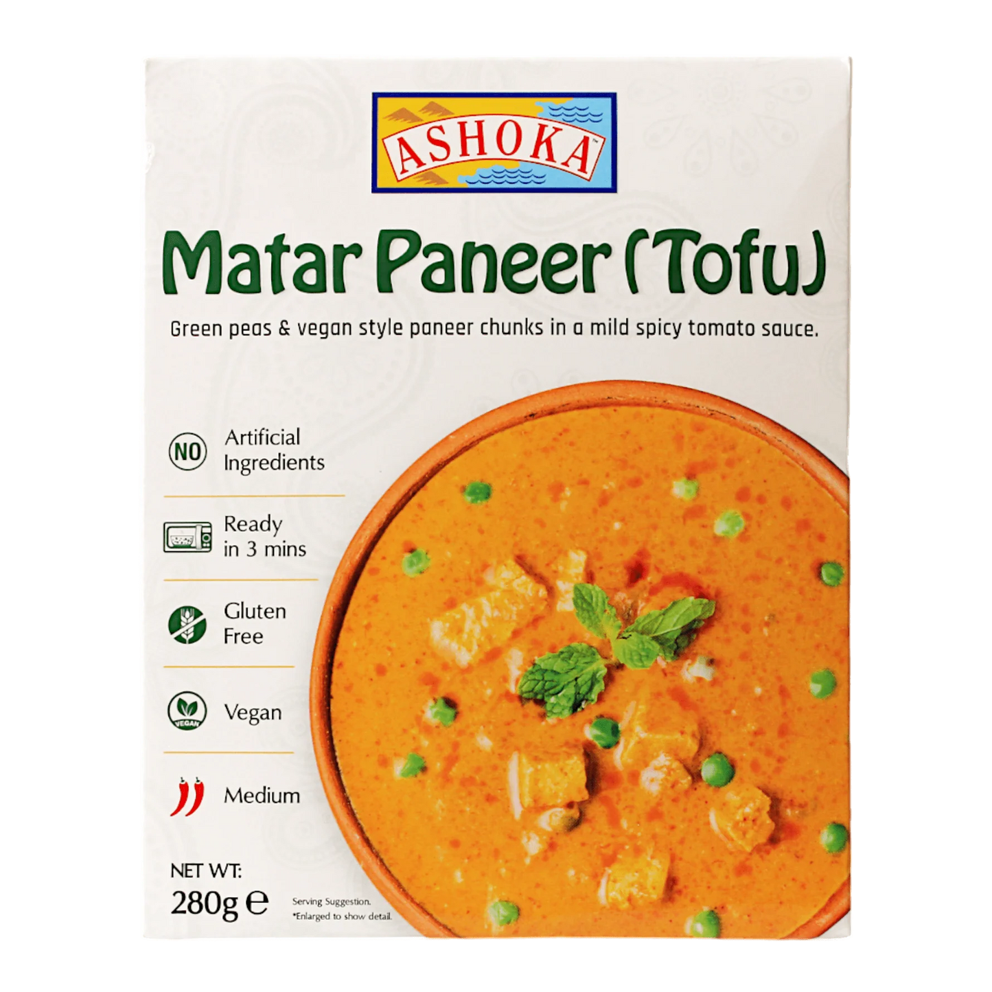 ASHOKA RTE MATAR TOFU (PANEER)