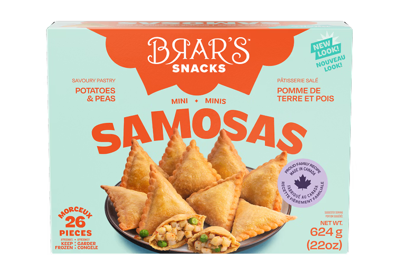 BRARS POTATO PEAS SAMOSA