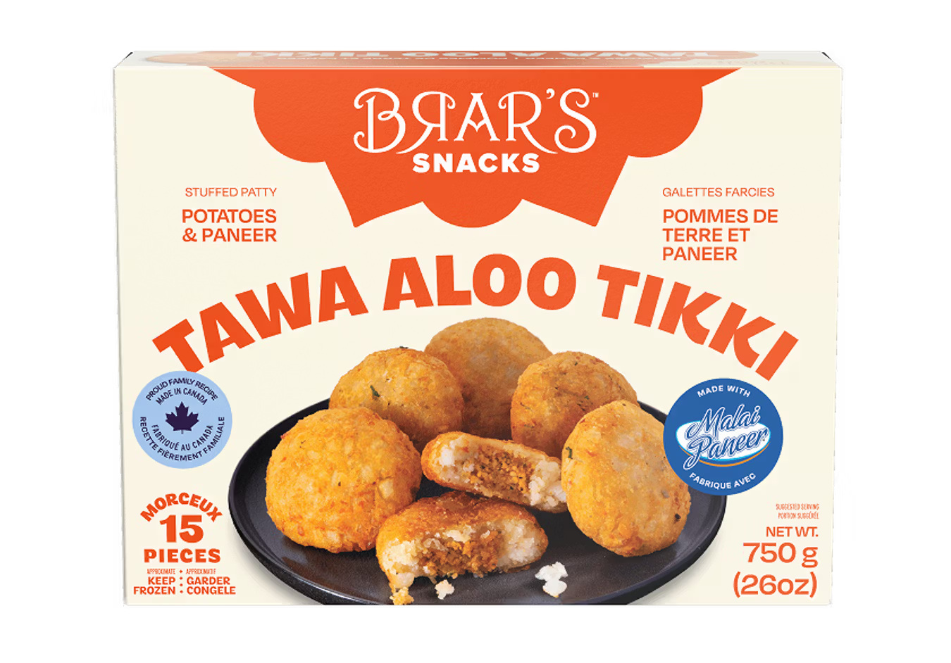 BRARS TAWA ALOO TIKKI