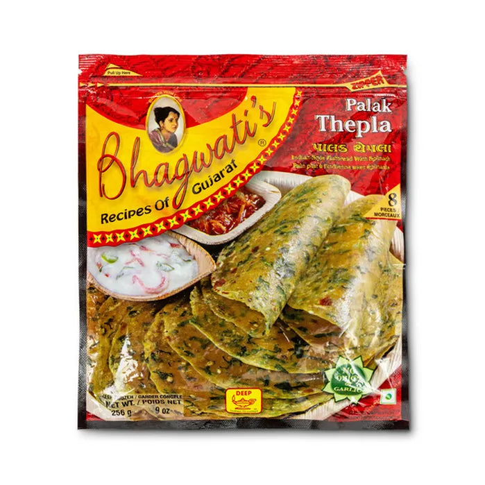 Bhagwati Palak Thepla