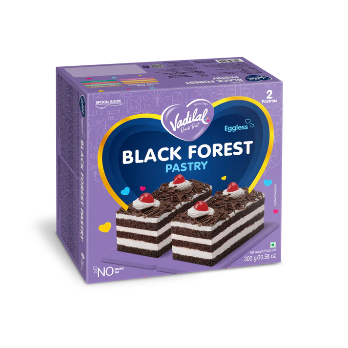 VADILAL BLACK FOREST PASTRY