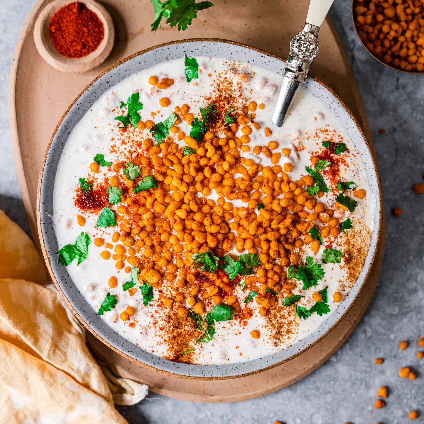 Boondi Raita Tray