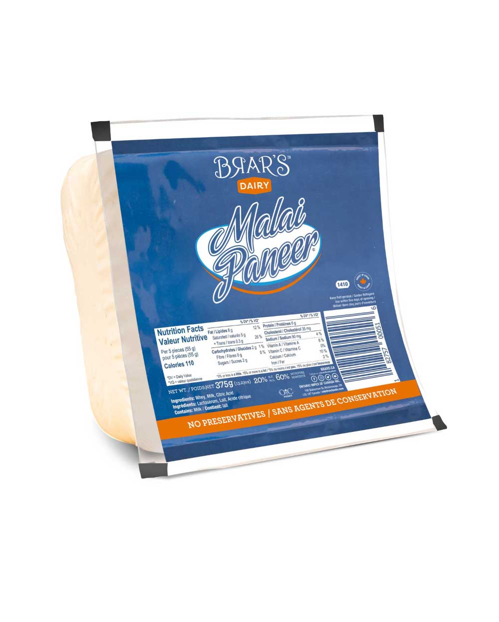 BRAR'S MALAI PANEER