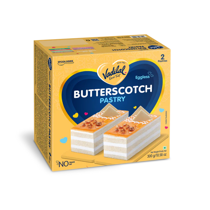 VADILAL BUTTERSCOTCH PASTRY