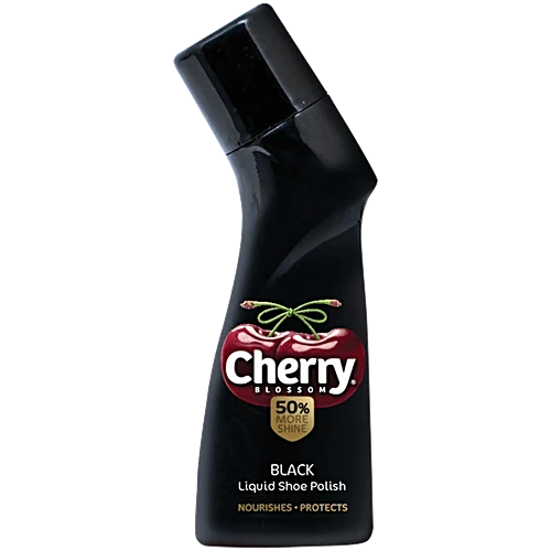 CHERRY LIQUID SHOE POLISH - BLACK