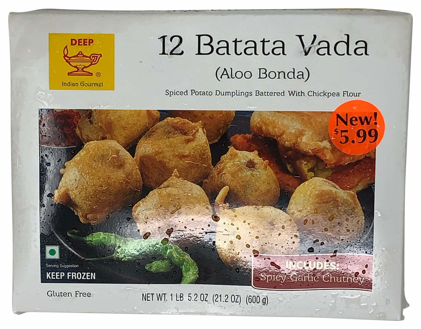 Deep F A Batata Vada 21.20z