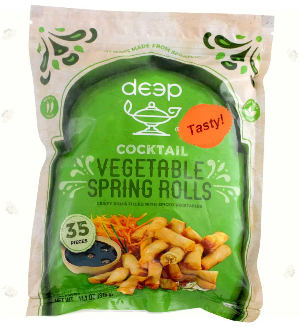 Deep Cocktail Veg Spring Rolls