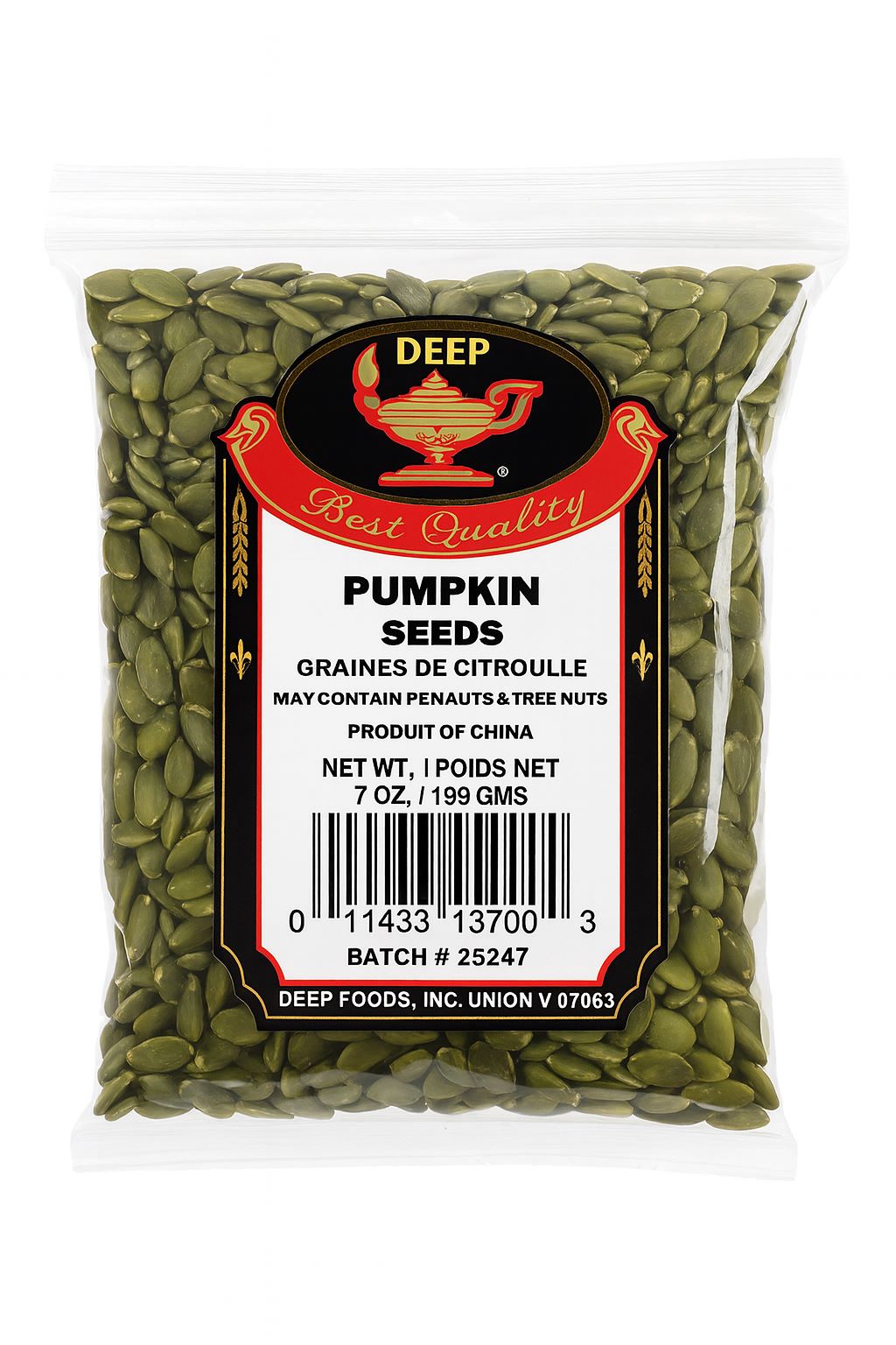 Deep Dry Pumpkin Seeds 7oz