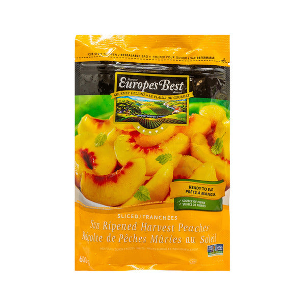 Europe’s Best Frozen Fruit Sun Ripe Harvest Peache