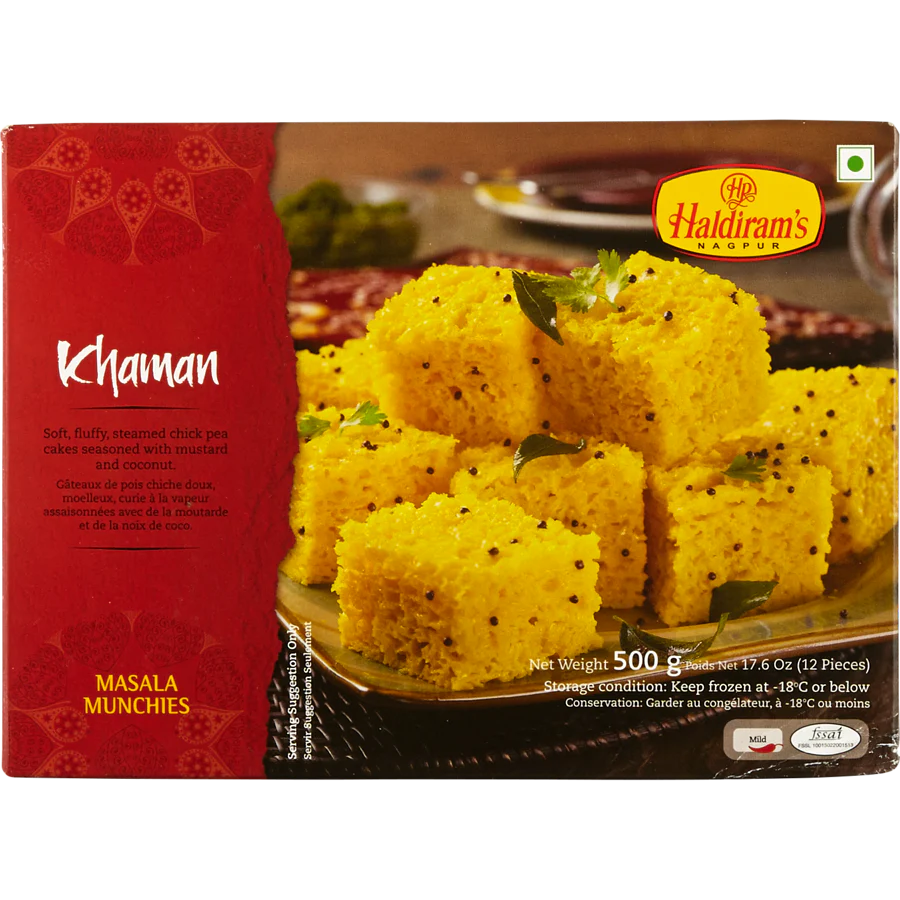 HR Khaman Dhokla (12 Pcs)