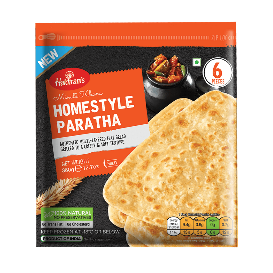 Haldiram Homestyle Paratha (6 Pcs)