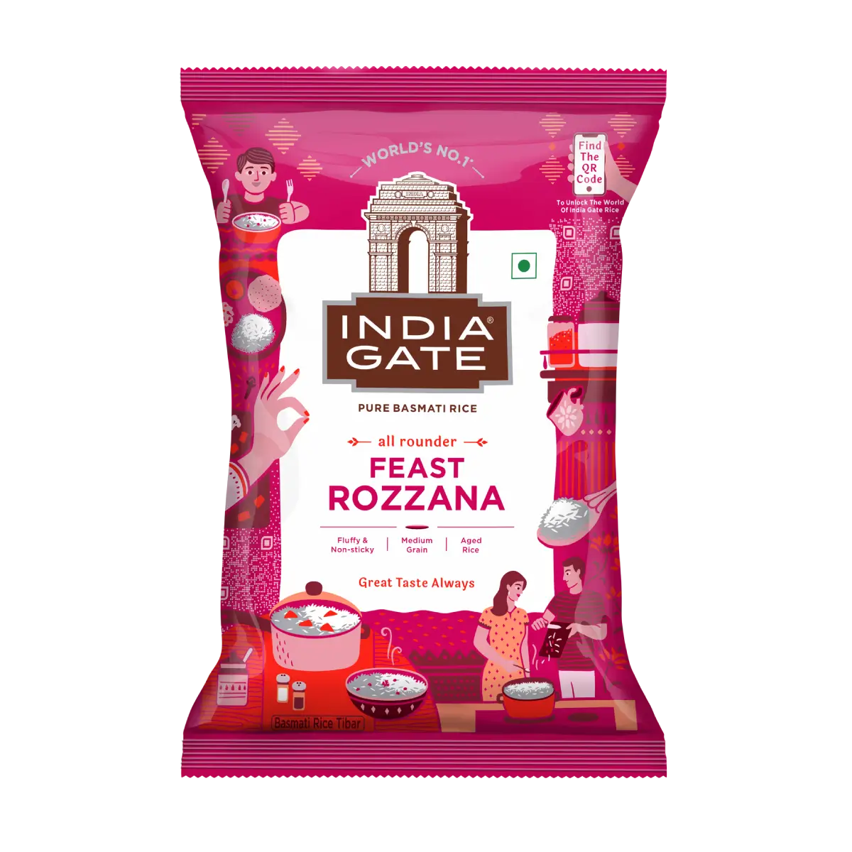 India Gate Feast Rozzana 10lb