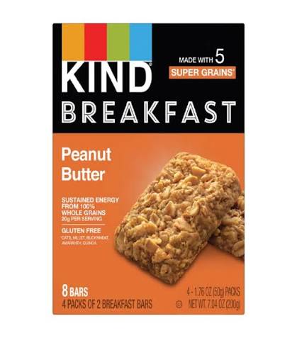 KIND Breakfast Peanut Butter Bars(200 GM)