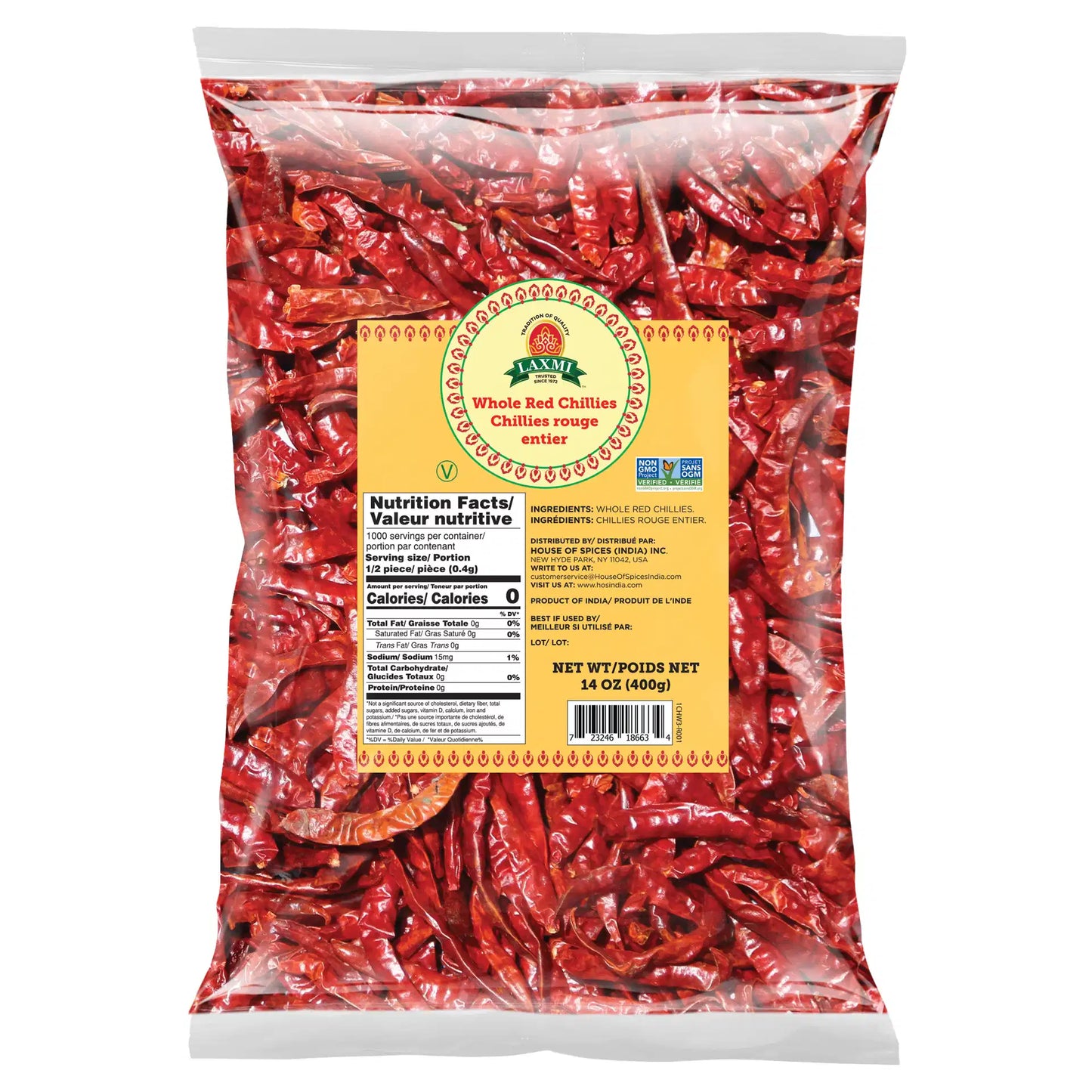 LX. RED CHILI WHOLE (NONGMO)