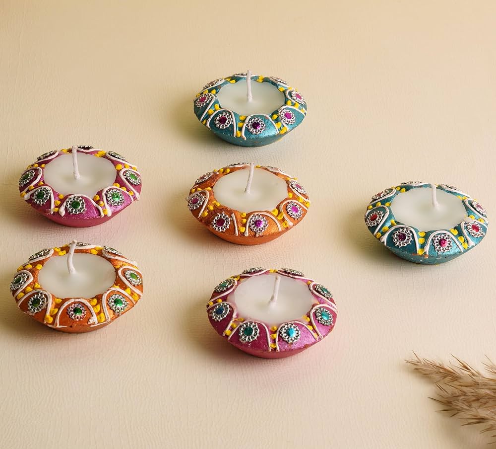 MEGH CLAY DECORATIVE WITH WAX