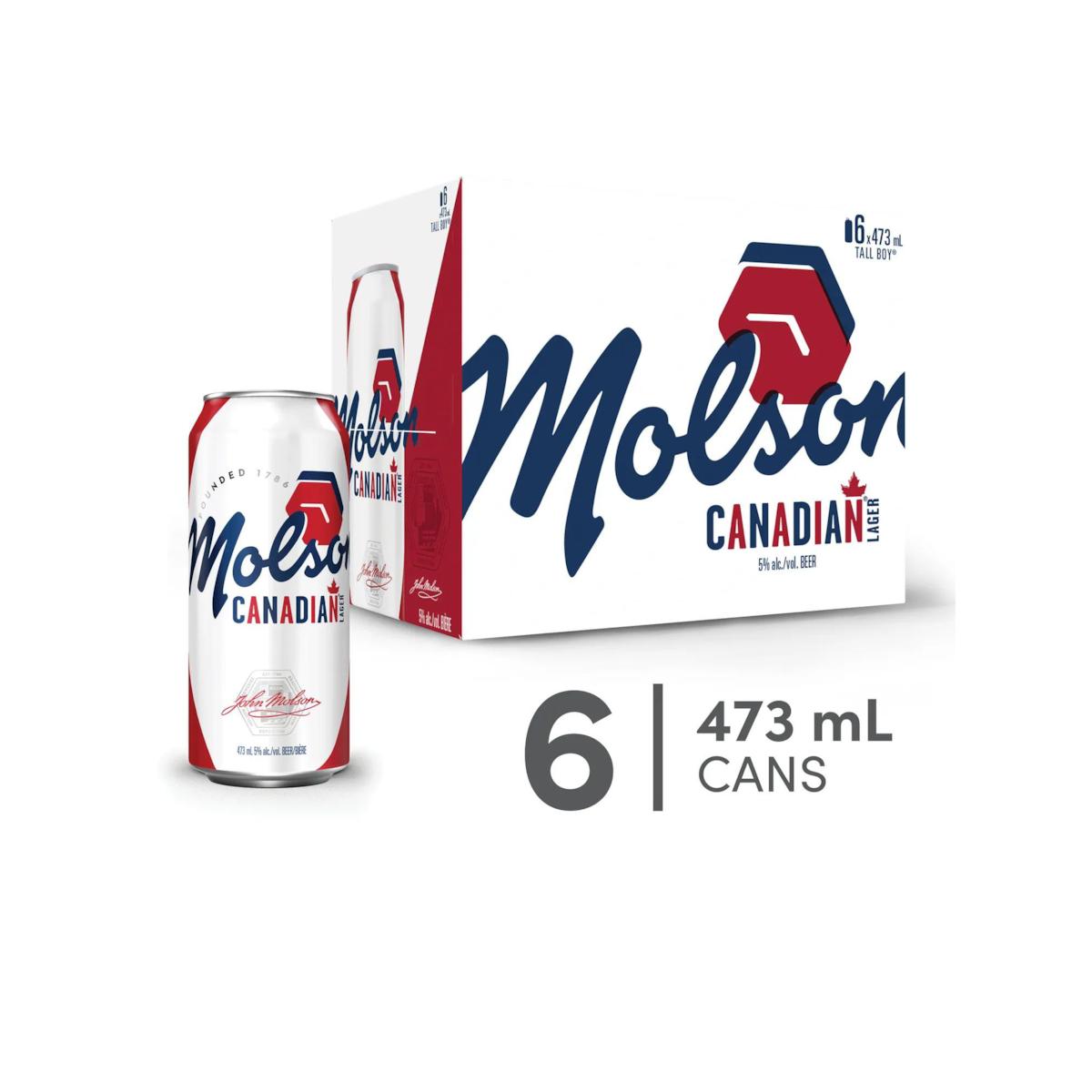Molson Canadian 6 Pk-Tc