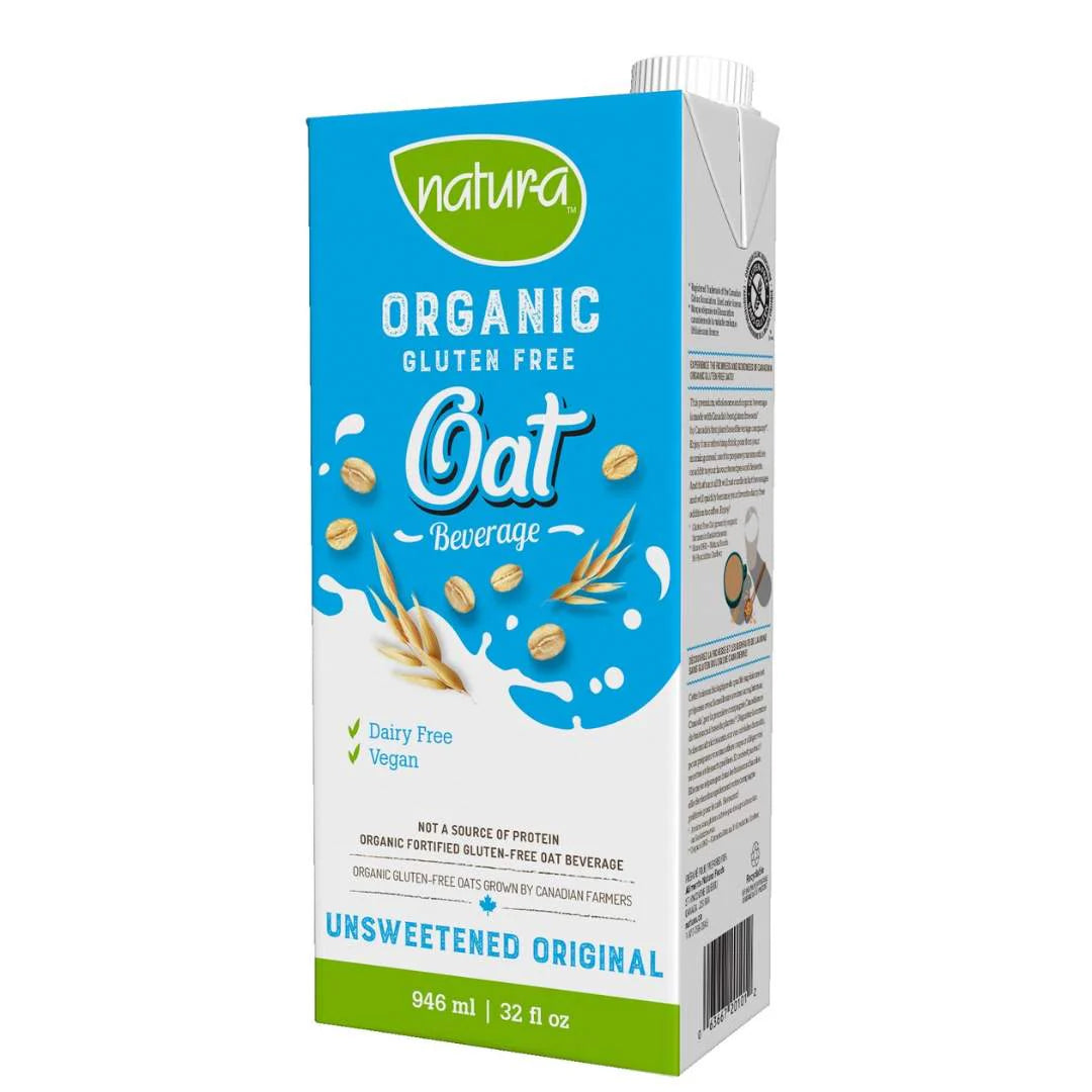 Natura Beverage Organic Oat GF Unsweetened Origina