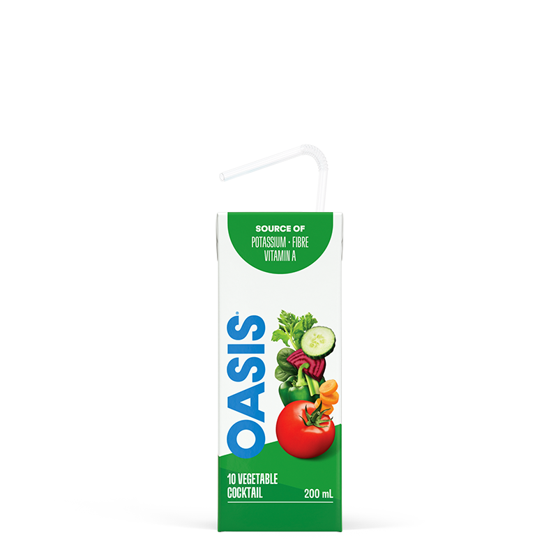 OASIS JUICE VEG 10 COCKTAIL