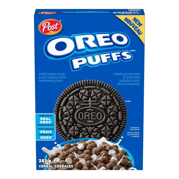 POST CEREAL-OREO PUFFS 283G