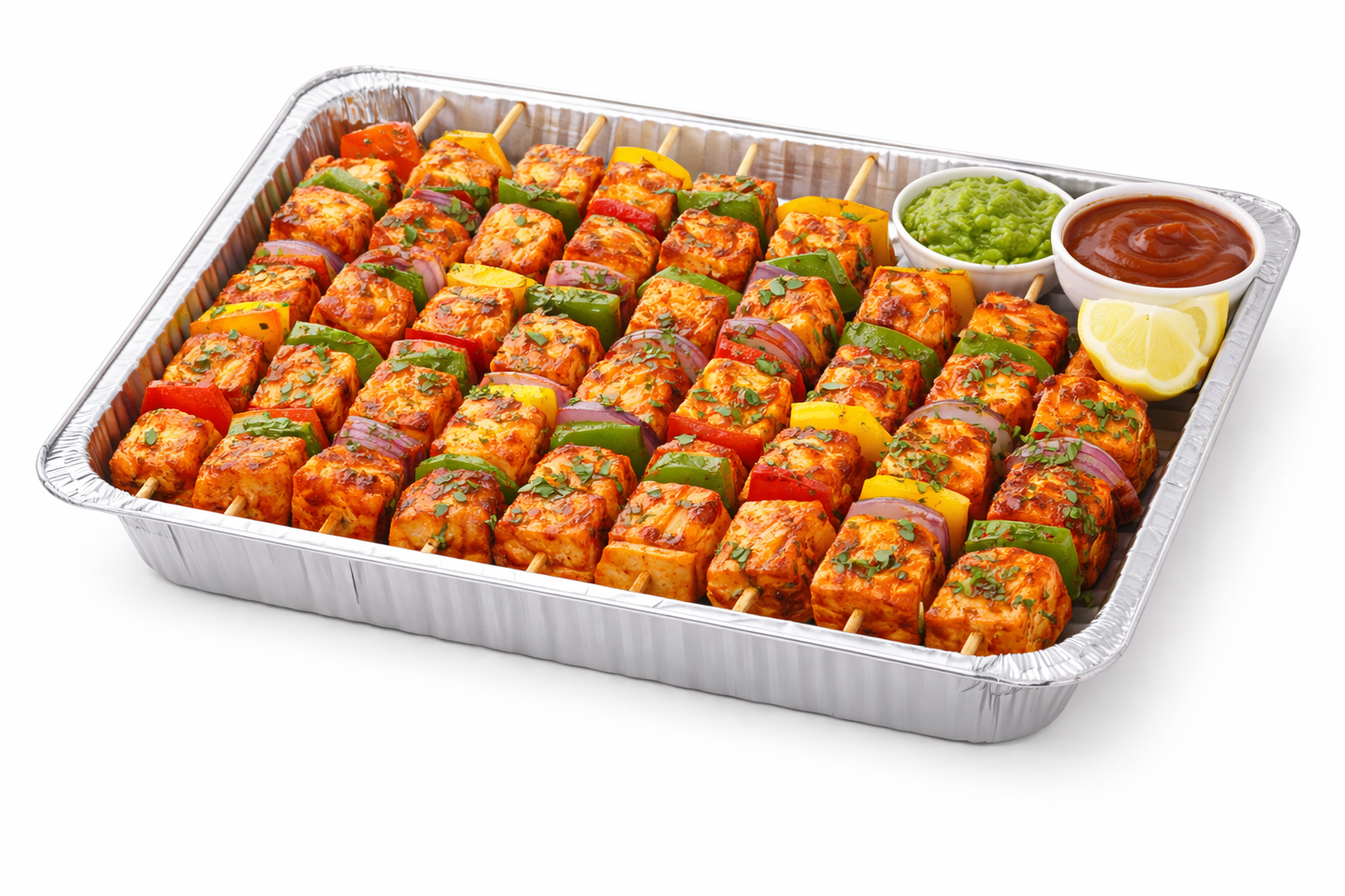 Paneer Shashlik Tray