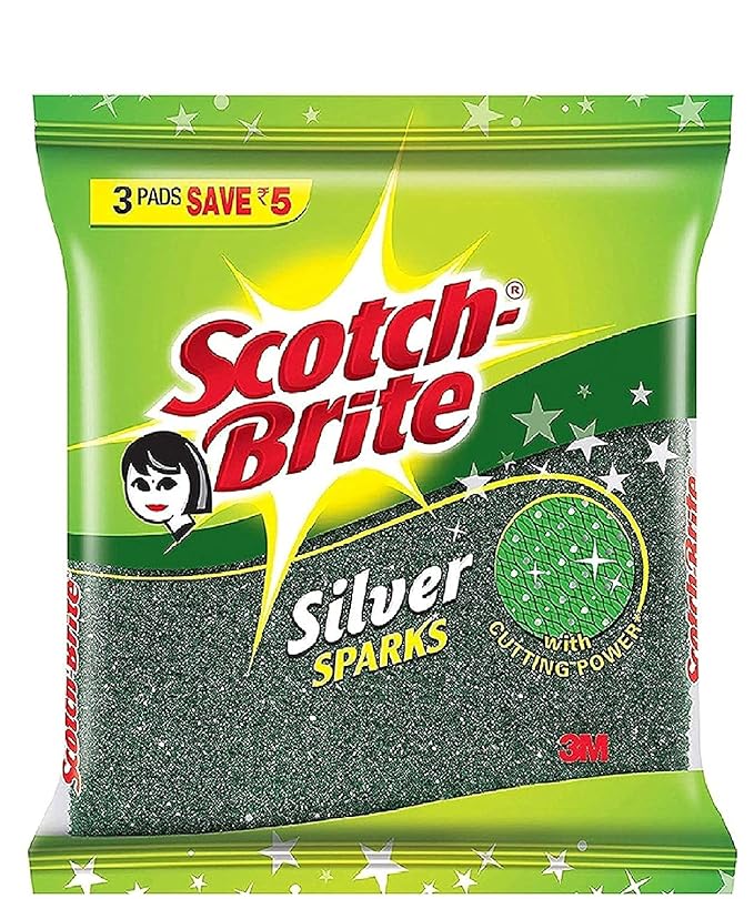 SCOTCH BRITE - SILVER SPARKS