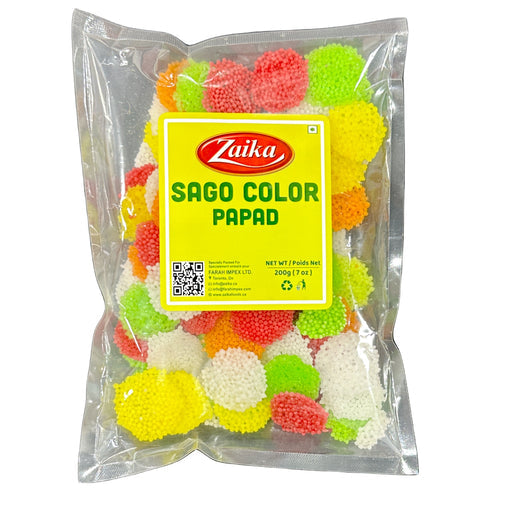 ZAIKA SAGO PAPAD COLOR