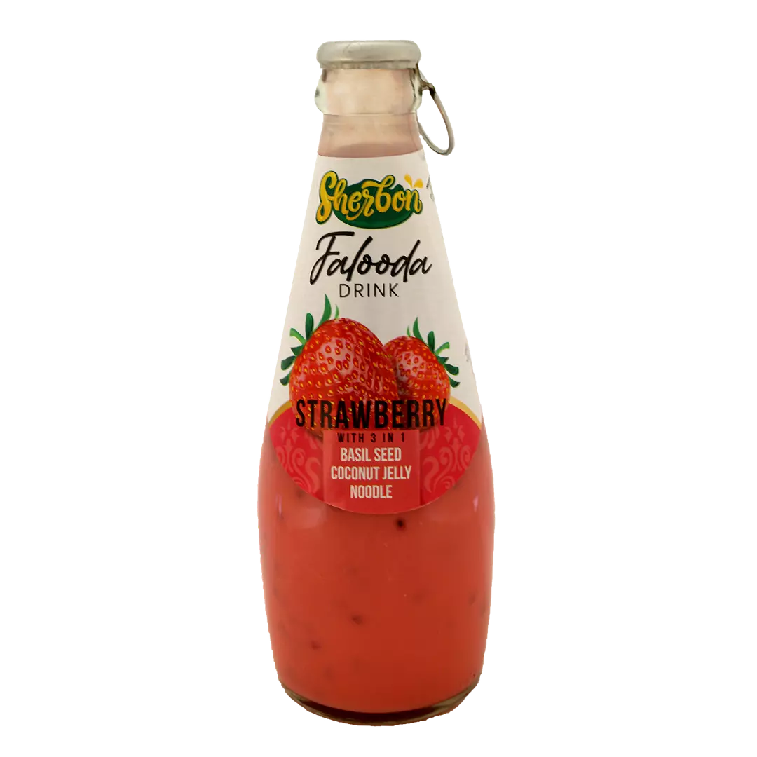 SHERBON FALOODA DRINK STRAWBERRY