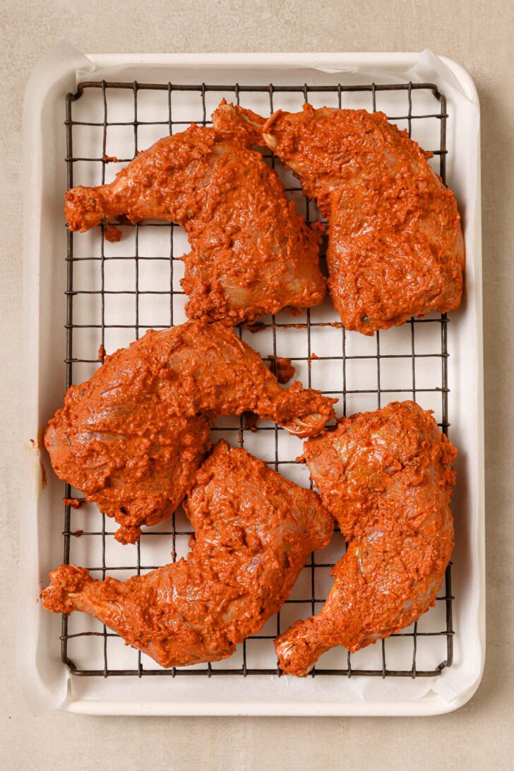 Tandoori Quarter Leg (Marinated)