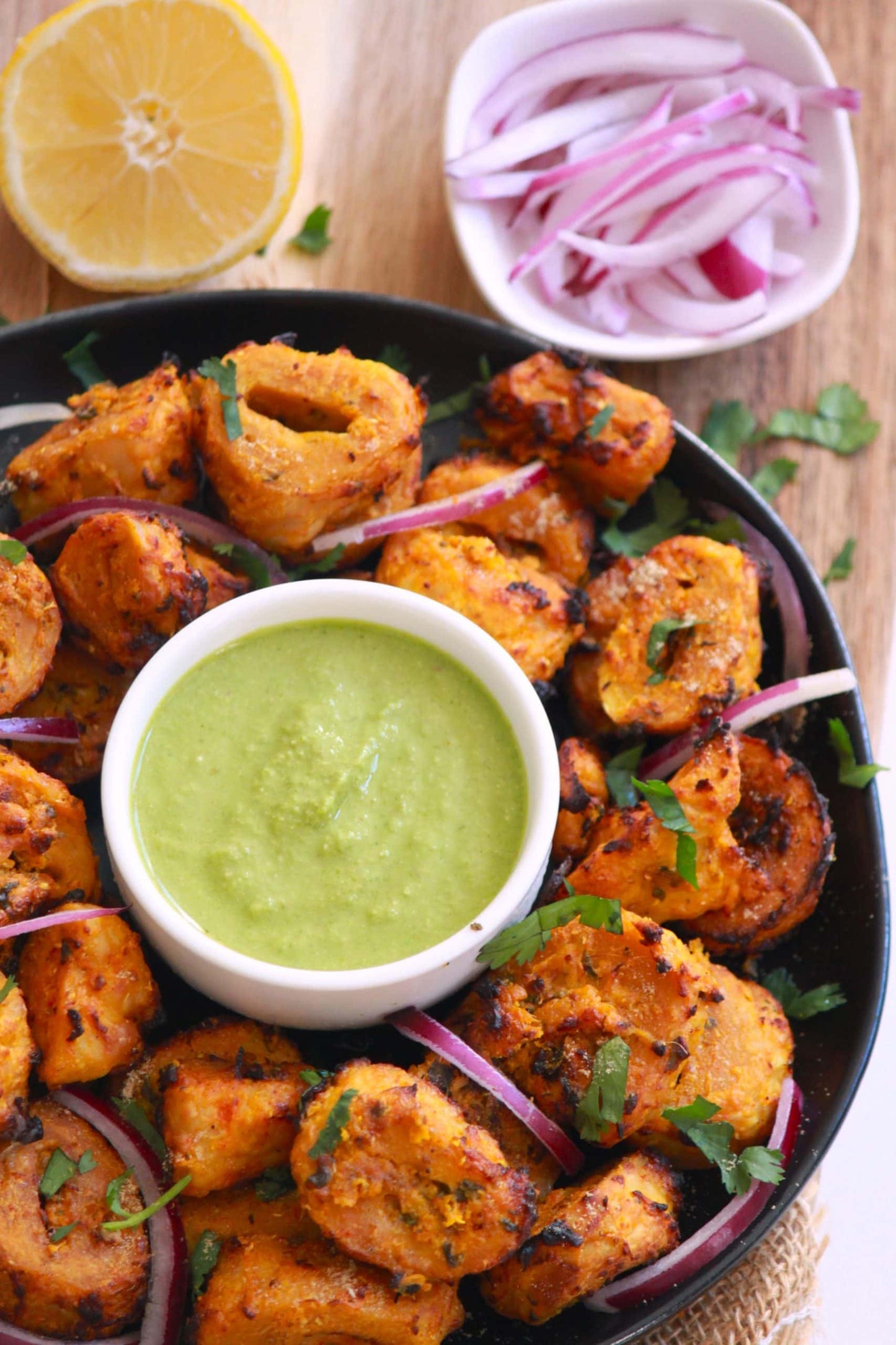 Tandoori Soya Chaap Tray