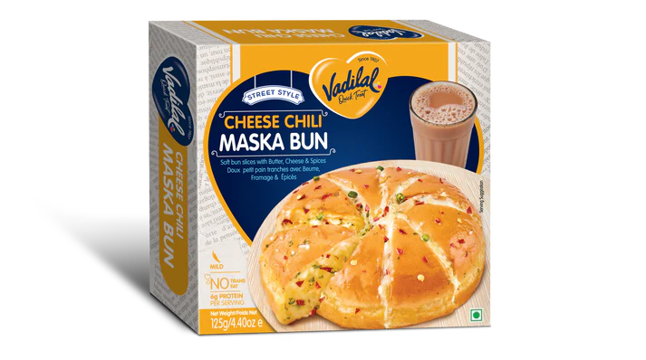 VADILAL CHEESE CHILI MASKA BUN