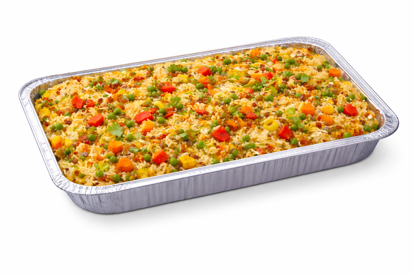 Veg Biryani Shallow Tray