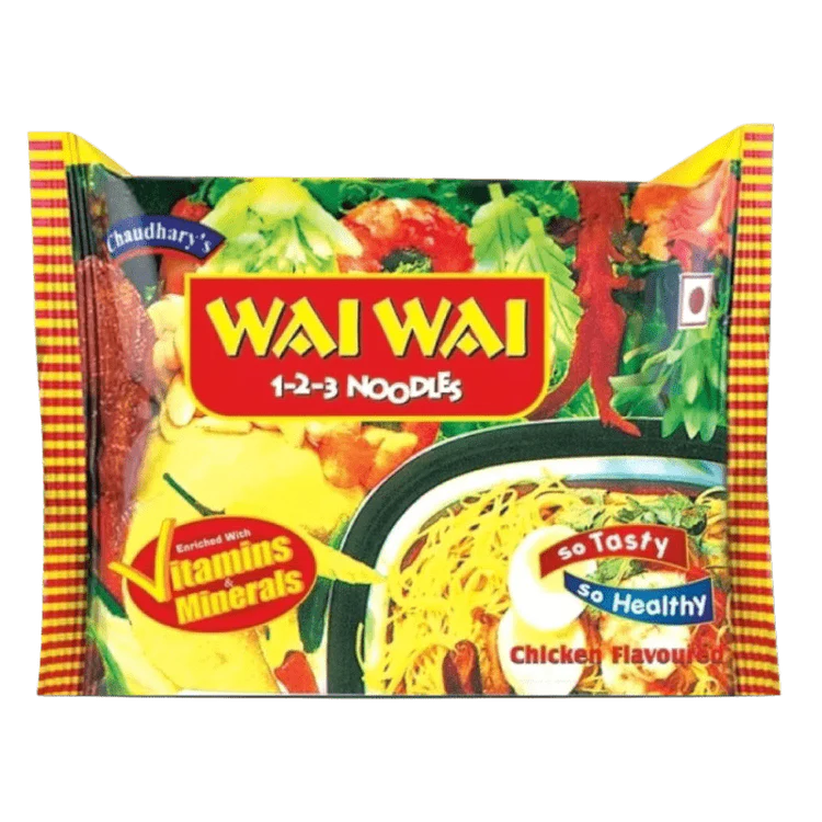 WAI WAI INSTANT CHICKEN 75GM