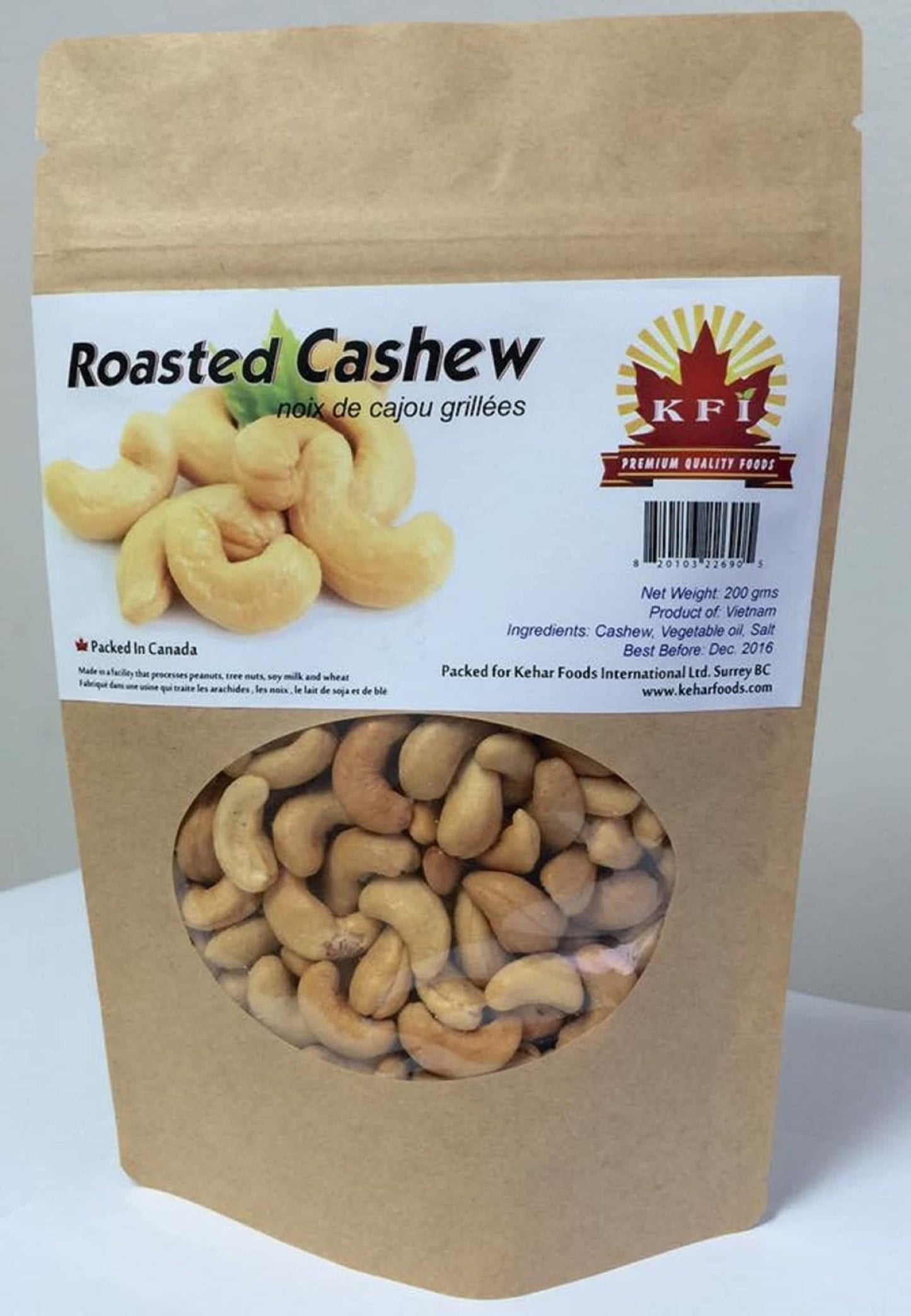 KFI Cashew Roasted Salted Jumbo