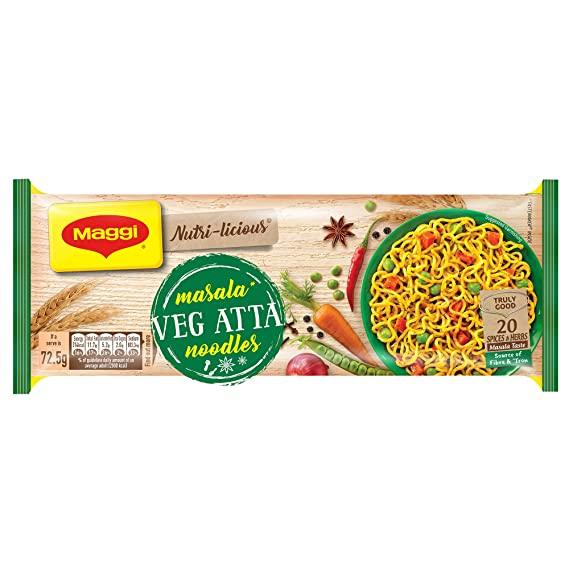 Maggi Veg Aatta Noodles 4 Pack