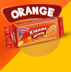 PARLE-G ORANGE KREAMS BISCUIT