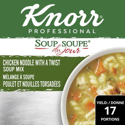 KNORR SOUP CHICKEN NOODLE W/ A TWIST