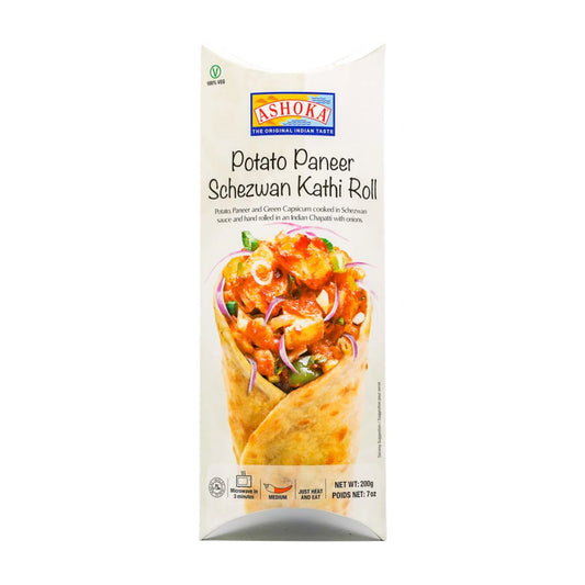 ASHOKA POTATO PANNER SCHEZWAN KATHI ROLL