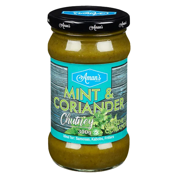 Aman's Mint & Coriander Chutney