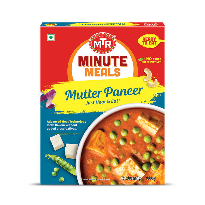 MTR Mutter Paneer Curry