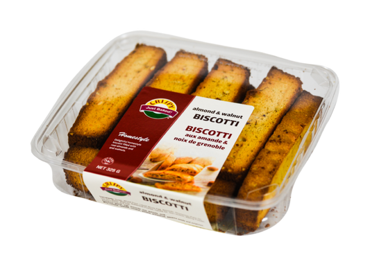 CRISPY BISCOTTI ALMOND & WALNUT
