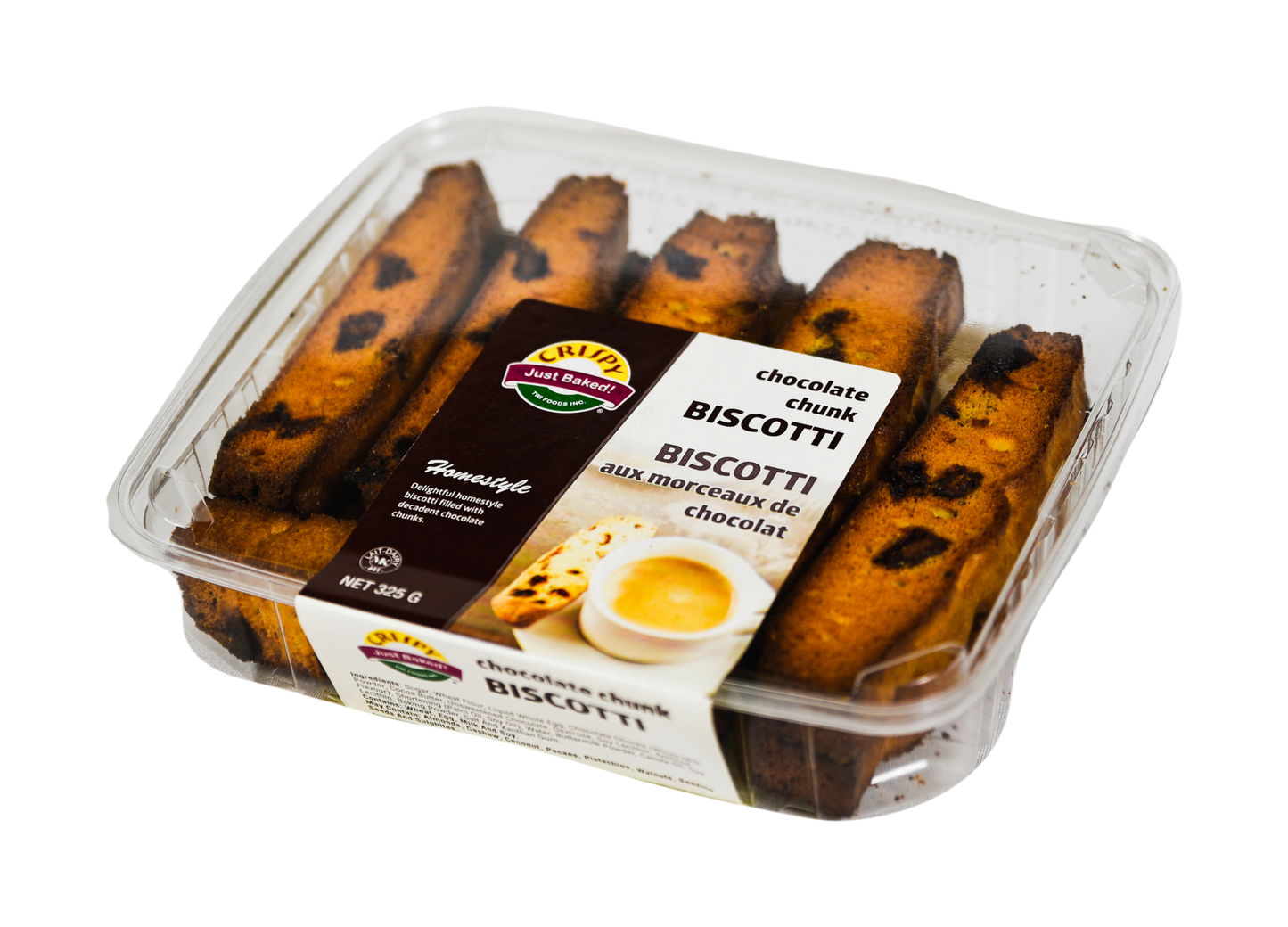 CRISPY BISCOTTI CHOCLATE CHUNKS