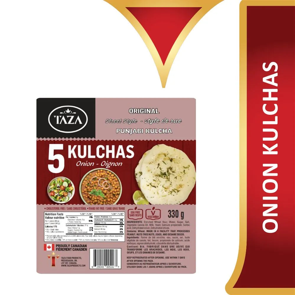 Taza Punjabi Kulcha - Onion & Chives