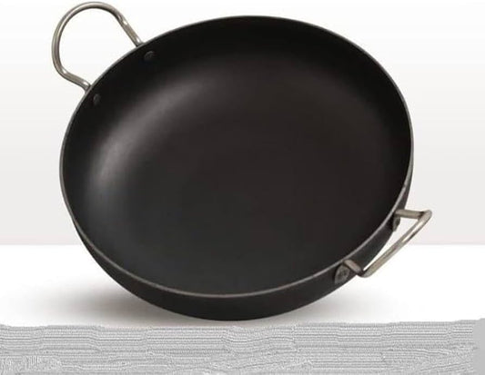 MANTRA IRON KADAHI FLAT BOTTOM